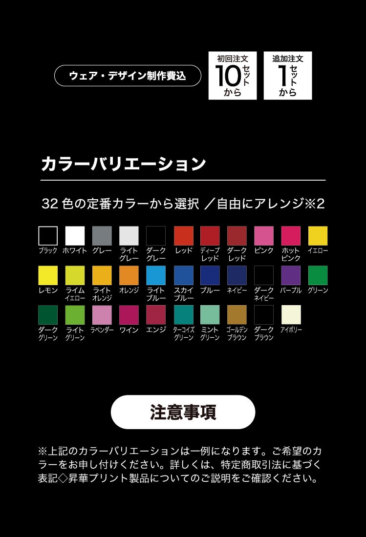 FUUPチームオーダー